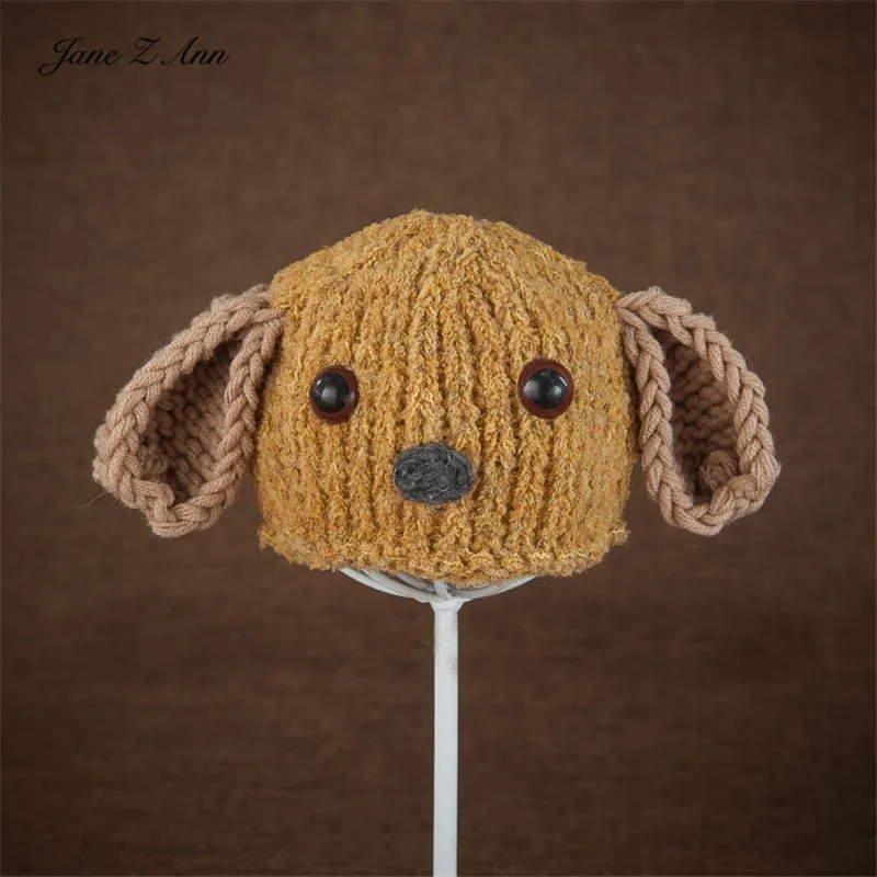 Jane Z Ann-Accesorios de fotograf&iacute;a hechos a mano para estudio de fotograf&iacute;a, oso, pollo, perro, ciervo, b&uacute;ho-5