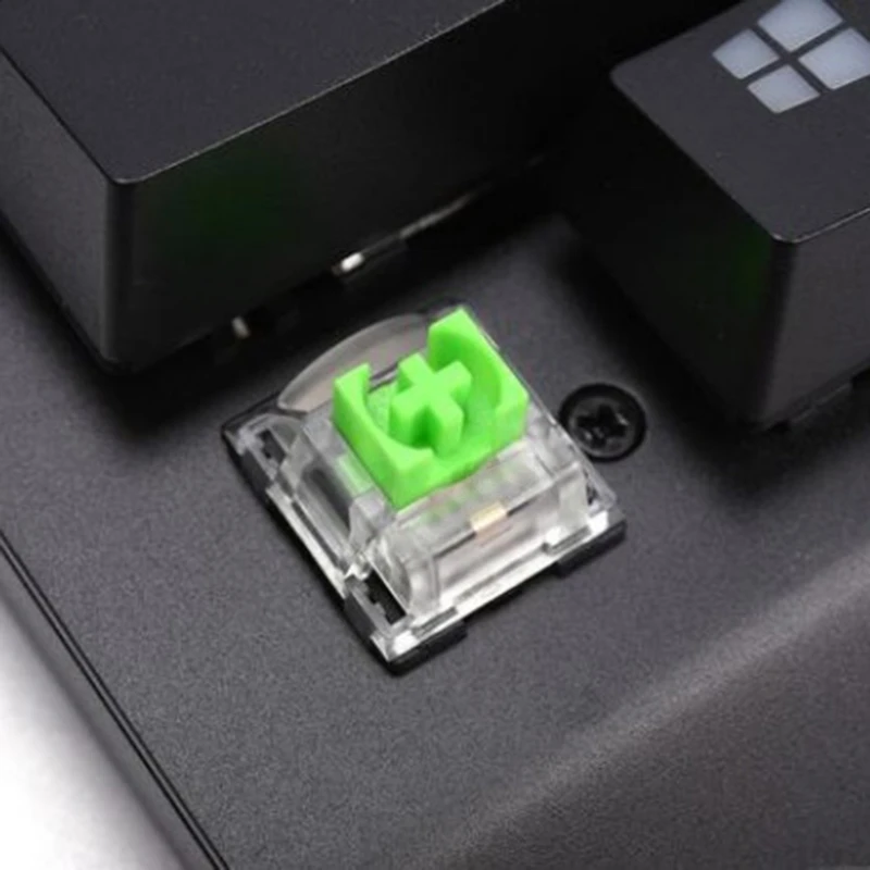 3-контактный зеленый RGB SMD переключатель для razer механической игровой клавиатуры