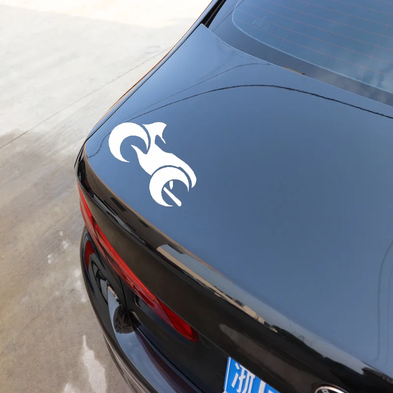 

YJZT 14.5CM*8.5CM Ordinary Motorcycle With Pattern Original Vinly Decal Interesting Decor Car Sticker Black/Silver C27-0843