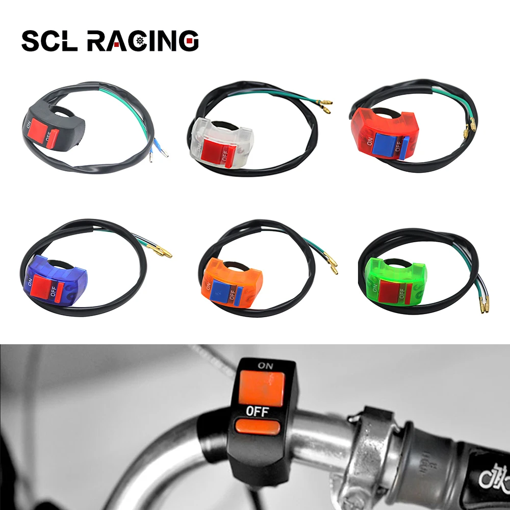 SCL Racing 1 шт. Новый руль мотоцикла светодиодсветодиодный фара