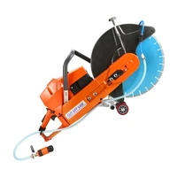 350mm400mm high horsepower power cutting saw gasoline concrete cutting machine fire fighting toothless saw