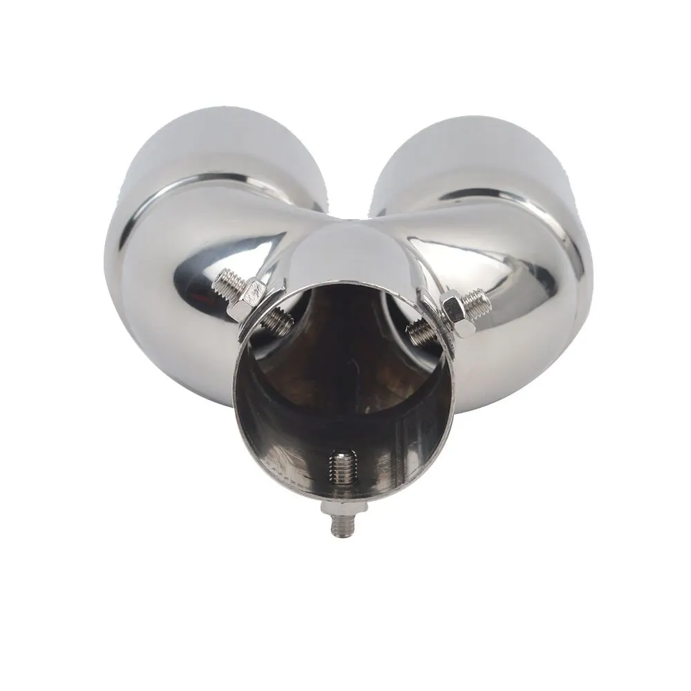 Универсальная автомобильная выхлопная труба с двойным выходом автомобильный