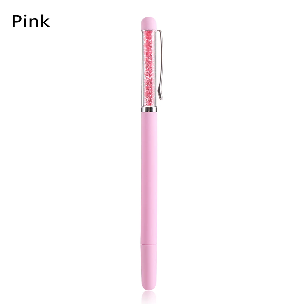 A pink 1 шт. пластиковая 5D алмазная живопись точечное сверло ручка Силиконовая кристальная вышивка крестиком ручки для искусства вышивки аксессуары для шитья поделки своими руками - Цвет: A pink