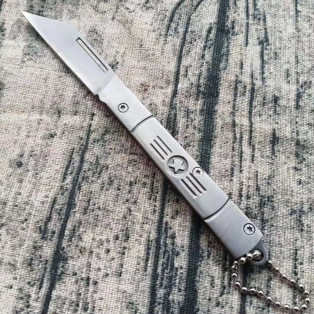 Тактический складной нож из нержавеющей стали высокой твердости 55HRC