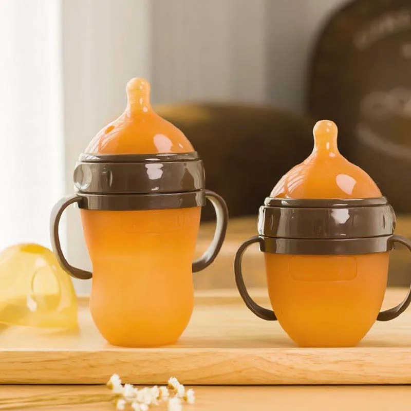 150 мл 240 детская силиконовая бутылочка для кормления грудью без бисфенола А