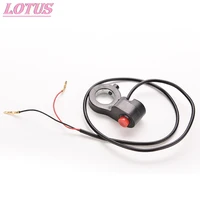 new 0 7 universal motorcycle handlebar switch 1pc 78m single switch cable atv horn start kill button switch