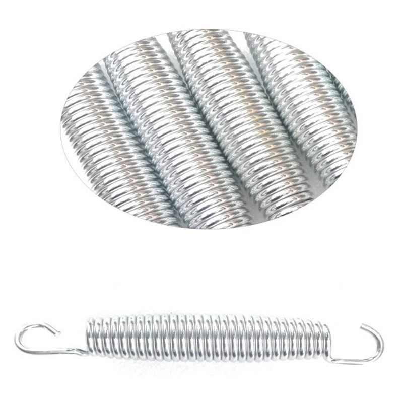 

12/Pack 6.5 Inch Trampoline Spring Steel Replacement Kit for Extra Bounce Trampoline Accessories