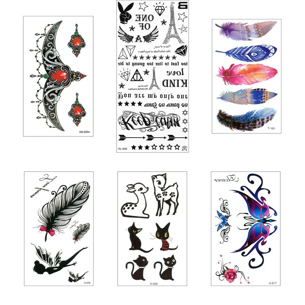 

6PCS/Lot Tattoo Sticker Waterproof Fake For Men Chest Kids Mandala Tatoos Tatoo Tatto Temporary Tattoos Sleeve Tattos Tato