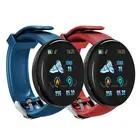 Новинка 2021, умные часы D18S, мужские умные часы с артериальным давлением, женские водонепроницаемые спортивные умные часы