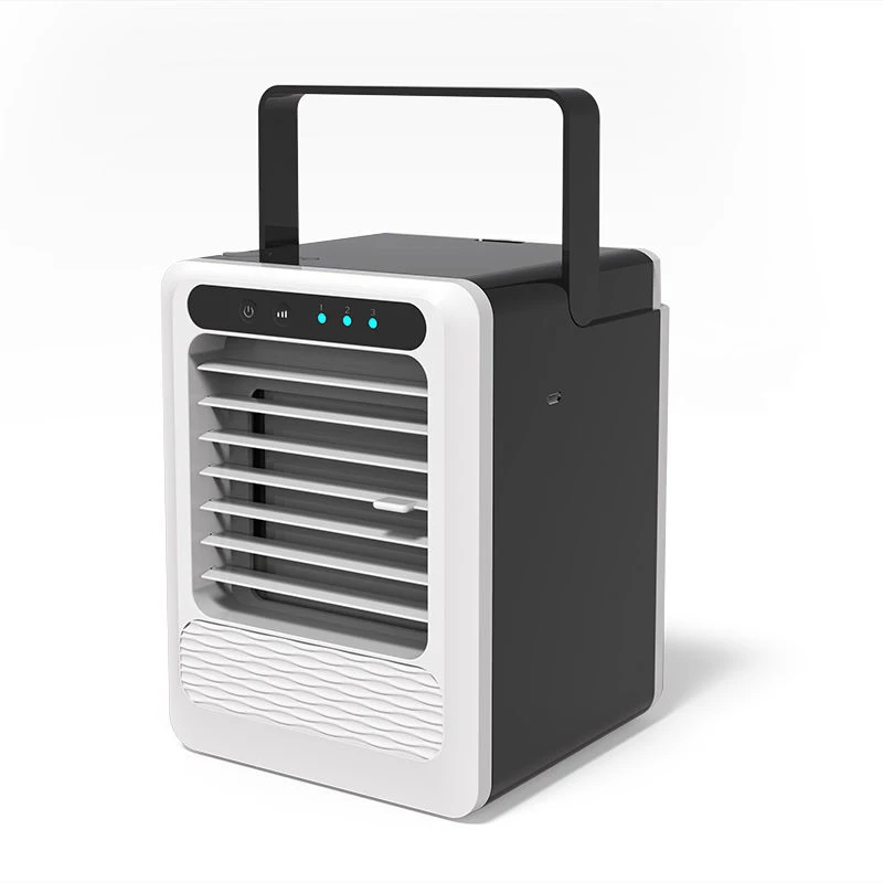 

Portable Mini USB Air Conditioner Cool Cooling Artical Air Cooler Fan Humidifier Oldable Led Lamp Mini Night Light