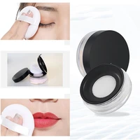 8colors face foundation powder matte loose powder with puff oil control makeup powder professional base cosmetics