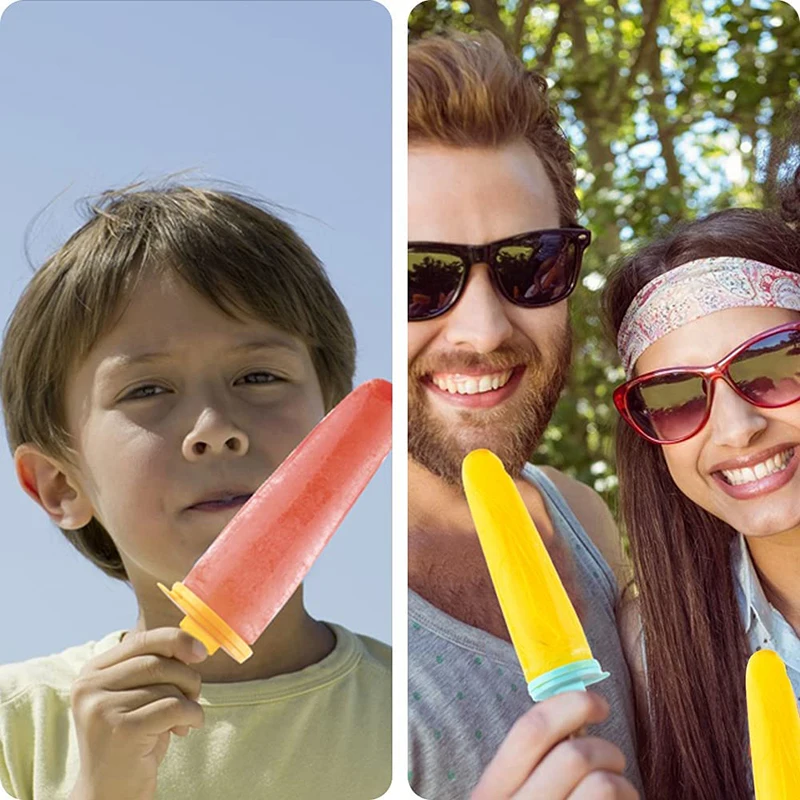 Многоразовые формы для силиконовая форма Фруктового мороженого на палочке