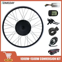 someday electric bike conversion kit 48v1000w 1500w rear cassette 20 28 inch 700c hub motor wheel for bicycle