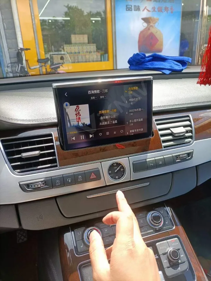 

Android Car Stereo radio For AUDI A8 A8L 2004-2018 car 12.3 inch Multimedia Player Auto receiver GPS Navigation headunit