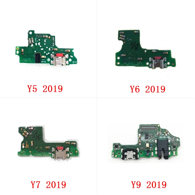 Оригинал для Huawei Y5 Y6 Y7 Y9 2019 USB зарядное устройство док порт Соединительная Плата