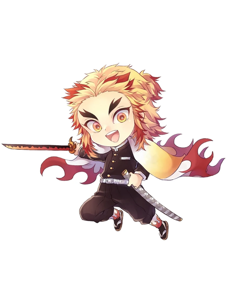 

Small Town Demon Slayer rengoku car stickers decal anime cute car accessories decoration pegatinas para coche