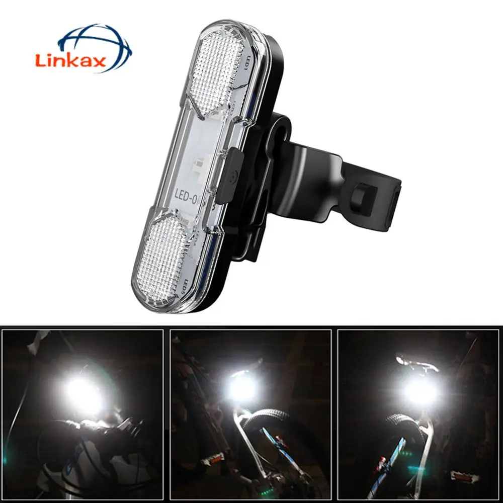 5 светодиодов велосипедный светильник водонепроницаемый задний фонарь USB