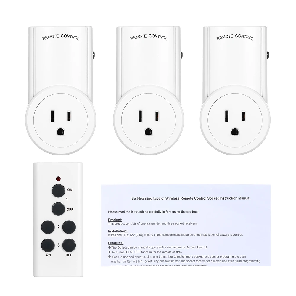 Беспроводной светильник с дистанционным управлением электрическая вилка для