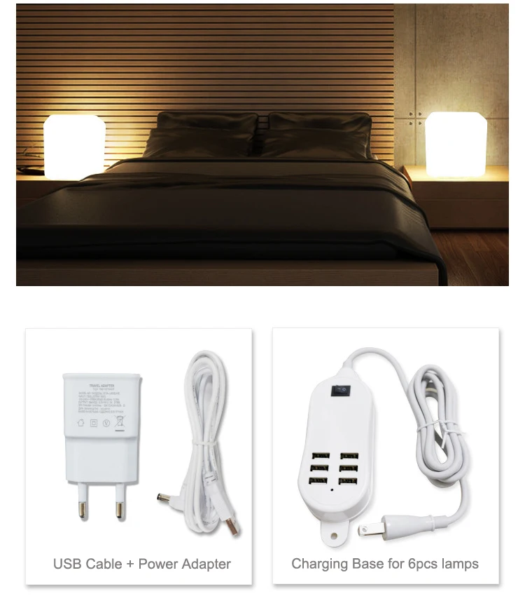 Kopen 20Inch Led Cube Licht Lichtgevende Meubels Afstandsbediening 16-Kleur Cubic Kruk Lamp Voor Outdoor Indoor Night Party Decor