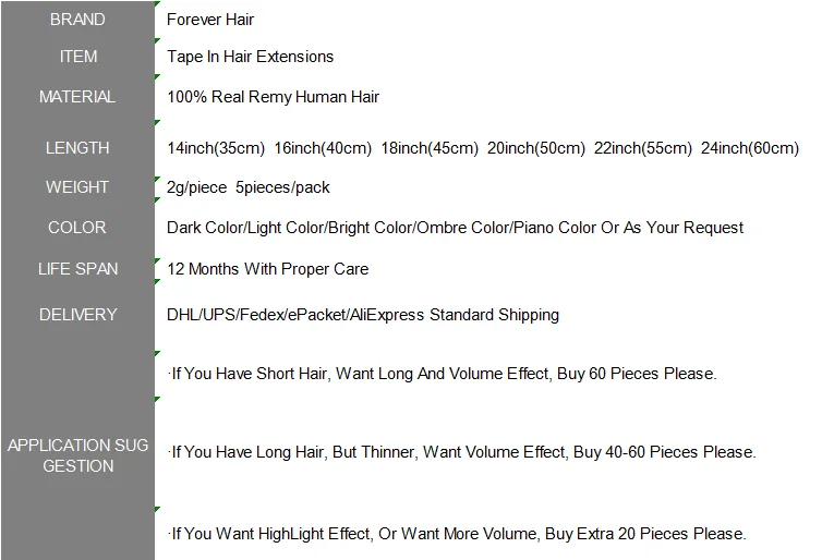 Forever Hair настоящие волосы Remy, бесшовные волосы на ленте, человеческие волосы для наращивания, 5 шт., только шелковистые прямые волосы для европейского салона