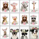 Алмазная вышивка с животными, свинья, слон, 5D, картина с квадратнымикруглыми стразами, мозаика, стразы, Набор для вышивки крестиком, украшение для дома