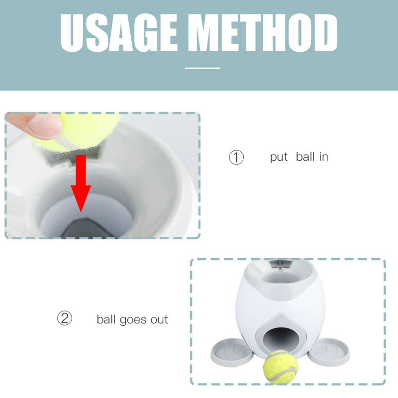 Пусковая установка для мячей домашних животных игрушка собак машина награждения