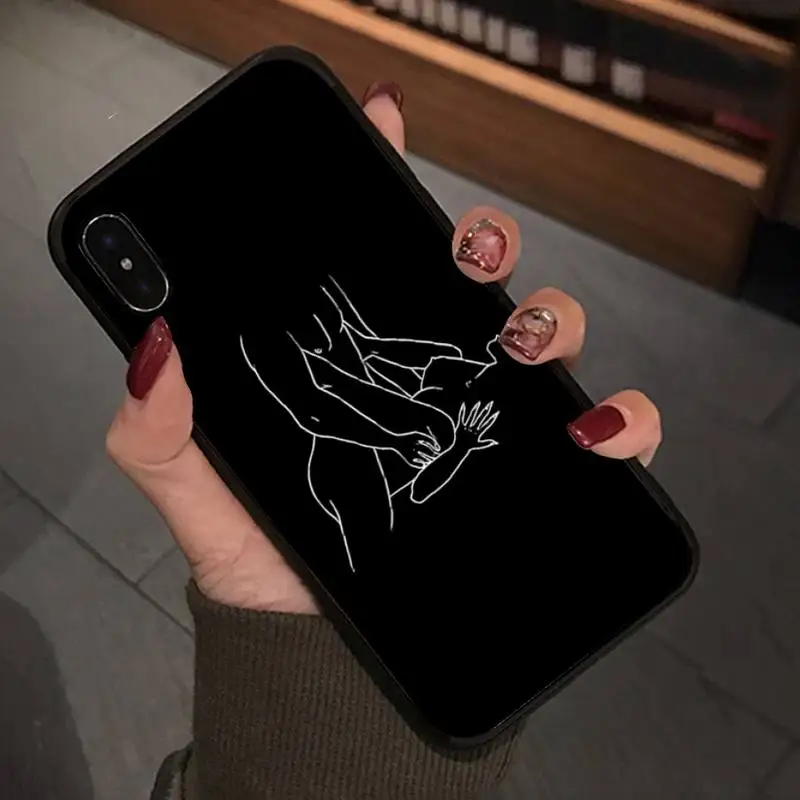 Минималистичный стиль серии Twerk It сексуальный Lineluxury мобильный чехол для Samsung Galaxy