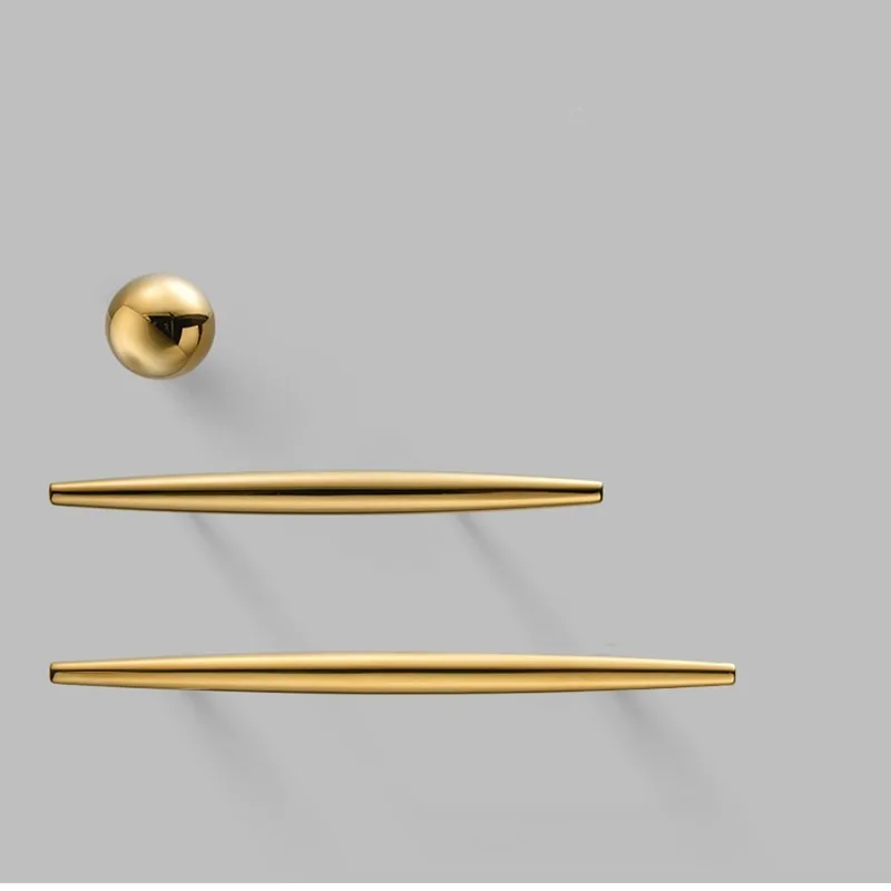 

Modern Gold Zinc Alloy Handles for Furniture Drawer Handle Pulls Kitchen Cabinet Knobs and Handles Kitchen Handles