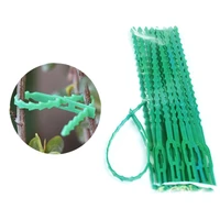 50pcslot 1317cm adjustable reusable garden cable ties plant support shrubs tree locking nylon plastic ties gardening tools