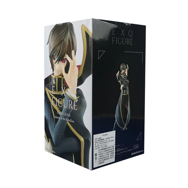 Аниме EXQ фигурка код GEASS Lelouch of the Rebel Lamperouge Zero ПВХ экшн-фигурка модель