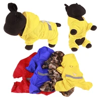 pet rain coats hoody waterproof jackets dogs cats apparel clothes dog transparent raincoat pet supplies outdoor puppy coat