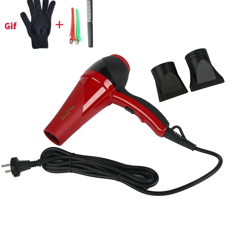 Professional Strong Power 2000W Hair Dryer Hairdressing Barber Salon Tools Blow Low Hairdryer 110-240V | Бытовая техника