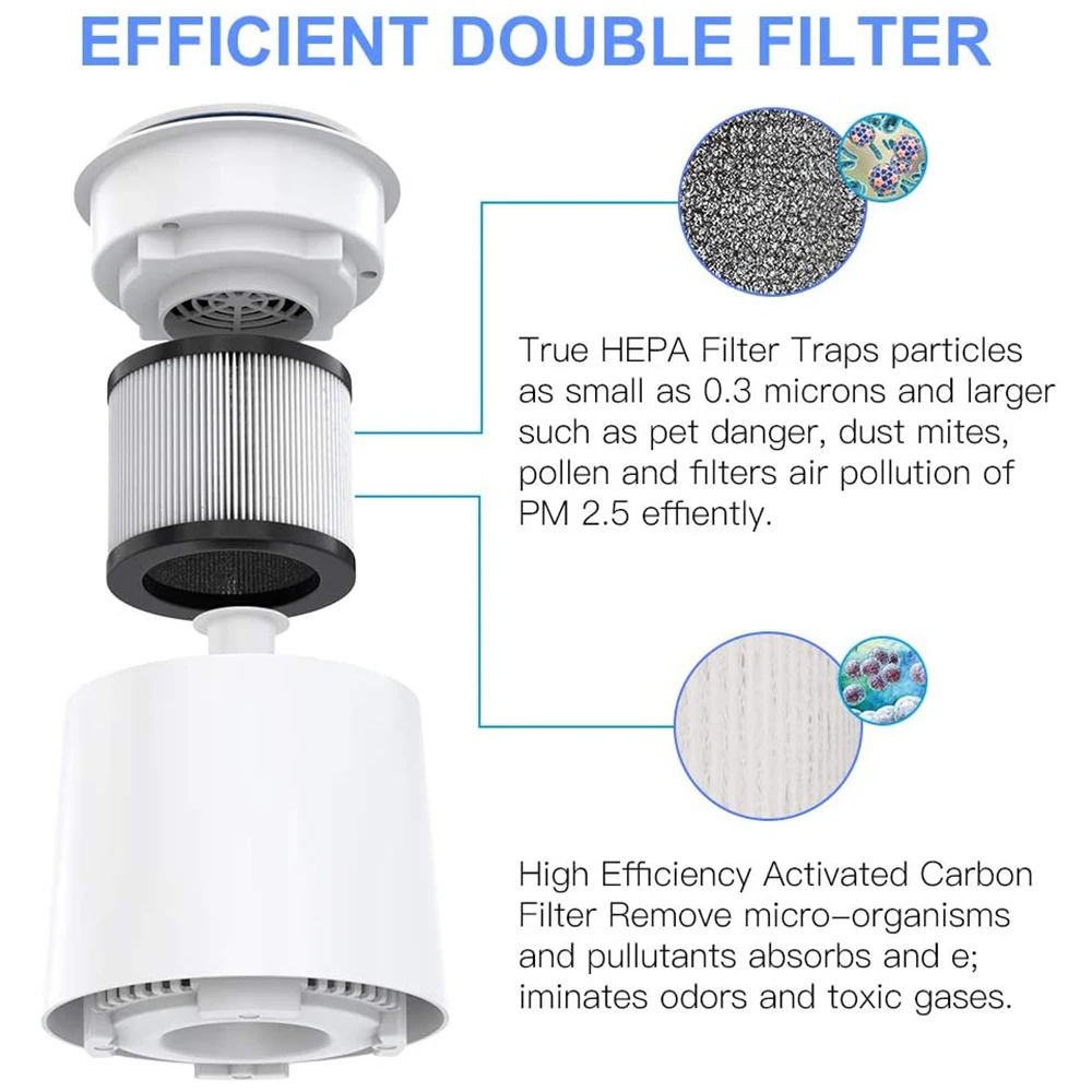 Воздухоочистители Настольный воздушный фильтр Ароматерапия очиститель воздуха