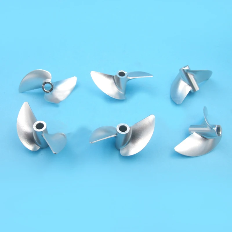 

1pc CW CCW 2-blade Bayonet Paddle Aperture 4.76mm Pitch 1.9 Bayonet Propeller Alumnium Material for RC Model Boat Contest