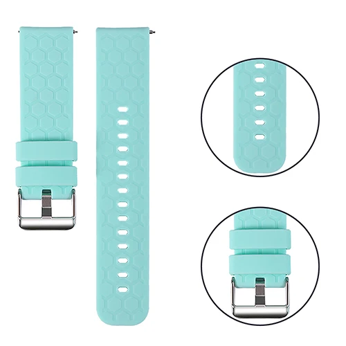 light green Силиконовый текстурный браслет ремешок для Huami AMAZFIT GTR 47 мм Смарт-часы Аксессуары для samsung gear classic/frontieR 3 - Цвет: light green