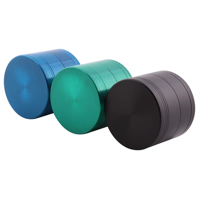 Измельчитель для табака 63 мм металлическая дробилка трав и специй из цинкового