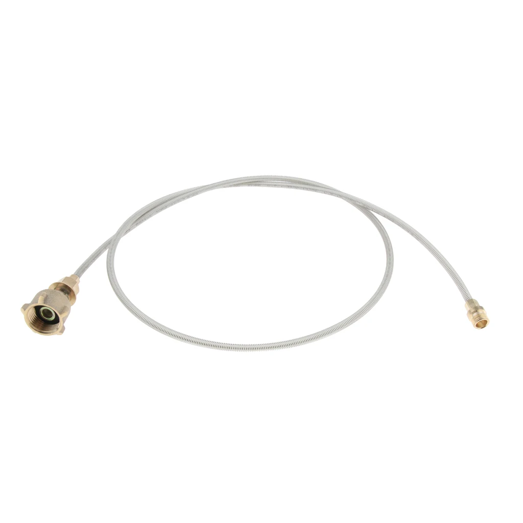 

42inch Camping Outdoor Gas Adapter Picnic Stove Gas Cylinders Hose Converter