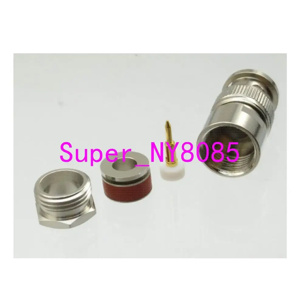 Разъем BNC Штекерный зажим для кабеля RG5 RG6 LMR300 RG304 RF коаксиальный|clamp connector|clamps