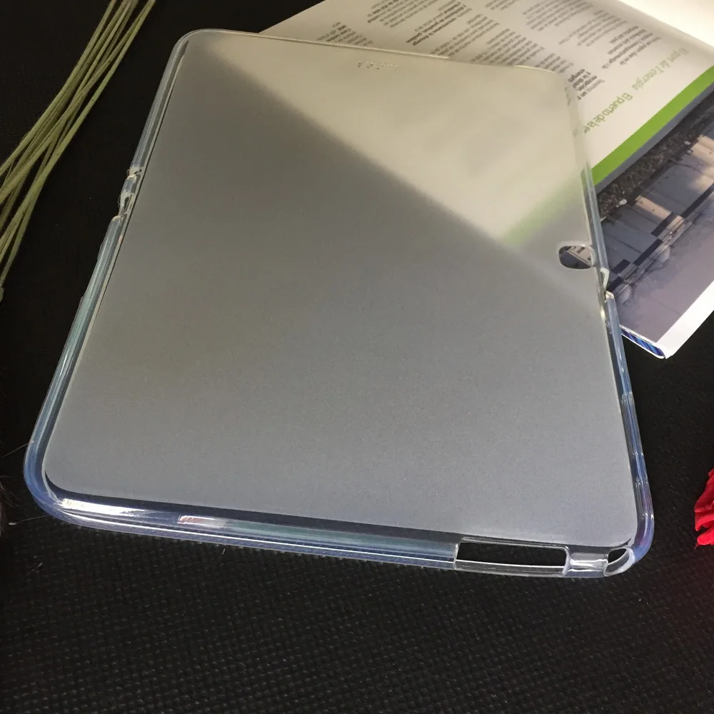 Чехол GT-P5210 из мягкого ТПУ для Samsung Galaxy Tab 3 10 1 P5200 GT-P5200 чехол планшета дюйма задняя