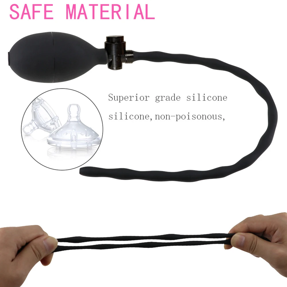 Надувная пробка для пениса VETIRY лошадиный глаз силиконовый катетер уретры