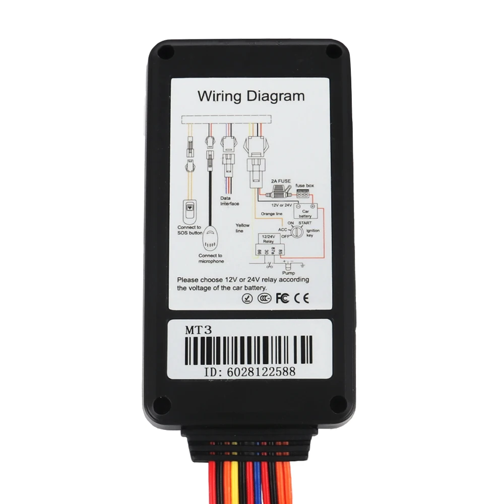 Автомобильный GPS трекер 3G Автомобильное устройство слежения транспортное