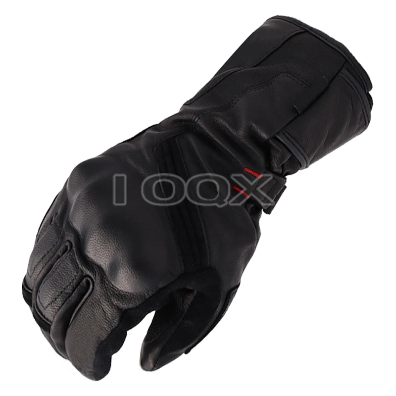 Free shipping Alaska H2O Winter Warm Waterproof Windproof Protective Motorcycle Gloves Motorbike Riding Genuine Leather