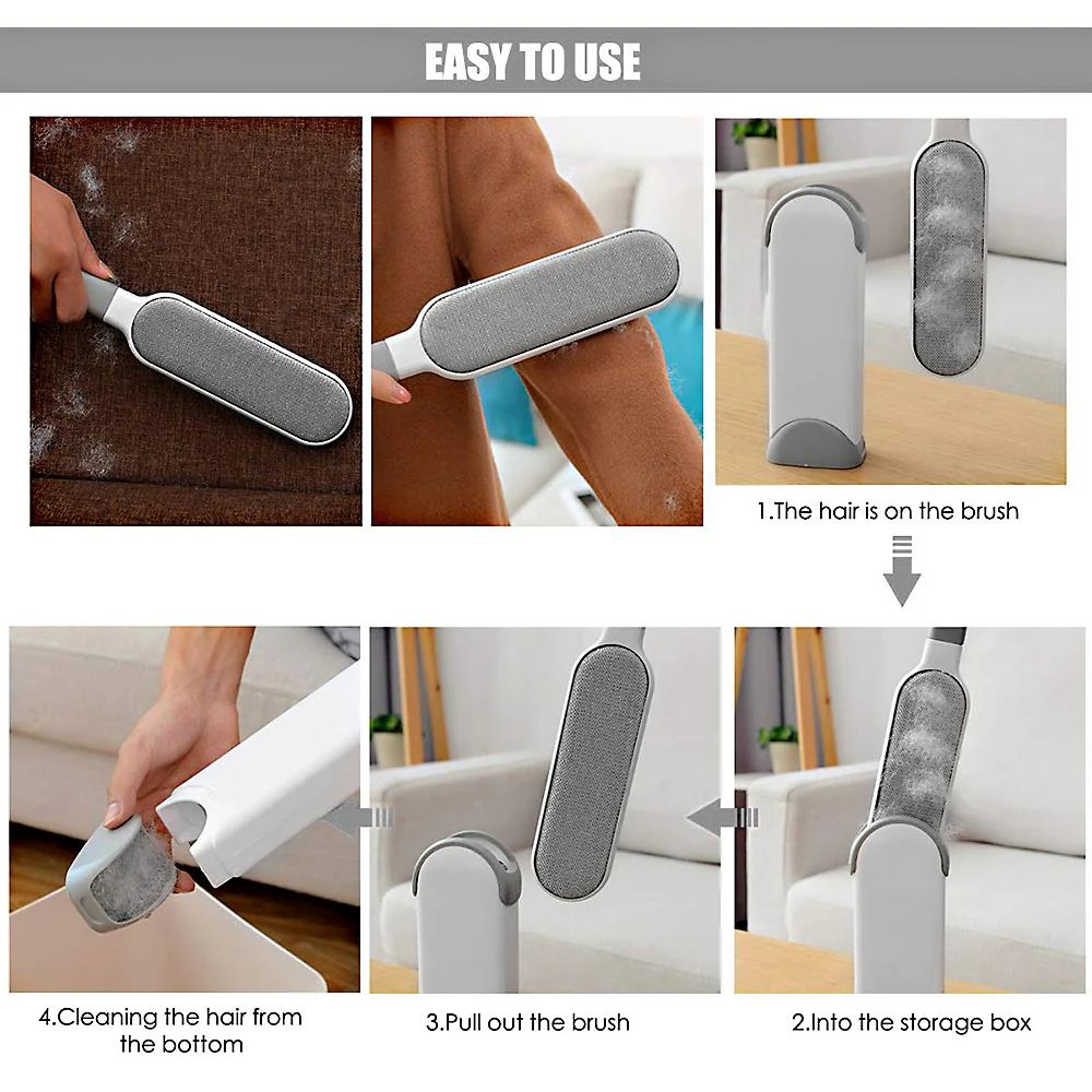 Двусторонняя Расческа для домашних животных щетка шерсти собак кошек