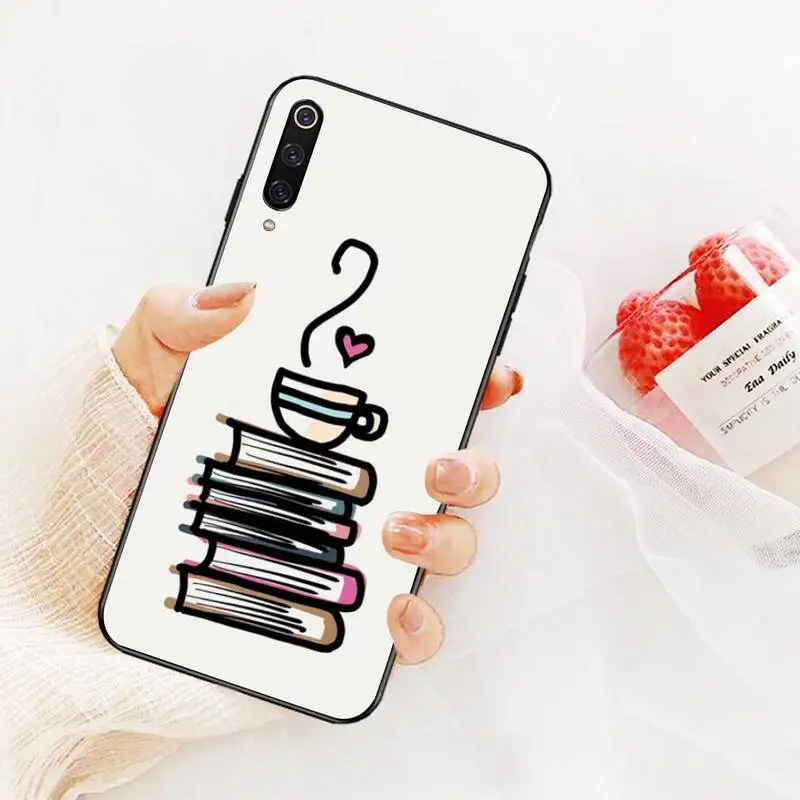 PENGHUWAN книги и кофе ТПУ Мягкий силиконовый чехол для телефона Xiaomi Mi9 9SE 8SE Pocophone F1 Mi8