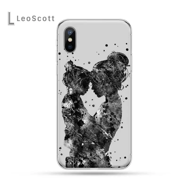 

Fashion mama of girl boy mom baby cute Phone Cases for iPhone 11 12 pro XS MAX 8 7 6 6S Plus X 5S SE 2020 XR