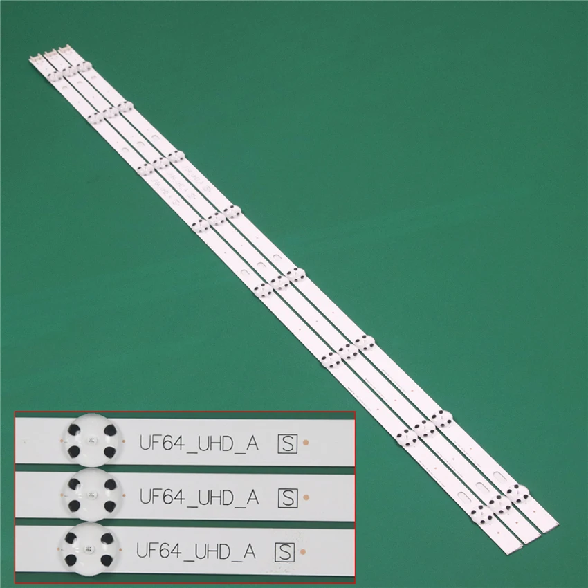 Светодиодные ленты 850 мм для LG 43UH6200 43UH6207 43UH6209 43UH620V светодиодный светодиодные