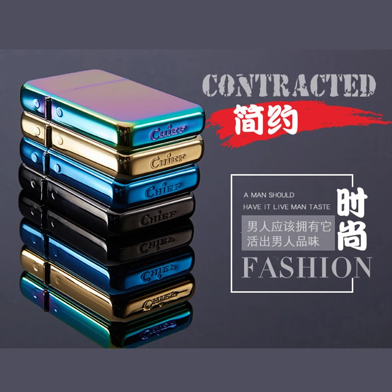 Новый главный чистая медная зажигалка персонализированная оригинальность