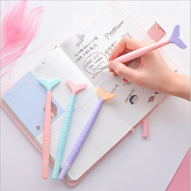 1 шт. гелевая ручка escolar офисные школьные принадлежности канцелярские гелевые