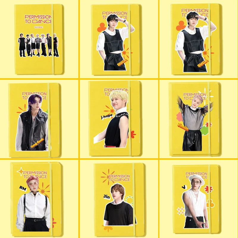 

KPOP Bangtan Boys Butter new album Handbook, notebook, notepad, student stationery Cosplay gift JIMIN JK SUGA JIN fan favorite