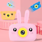 Кролик Медведь цифровая мини-камера детская Милая фотокамера Игрушка реквизит для фотосъемки детский подарок на день рождения уличная игра # S